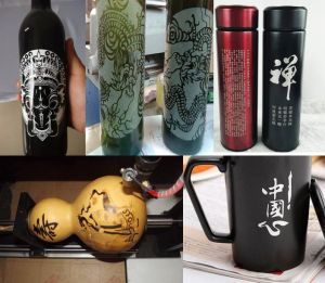 阿里日土县酒瓶葫芦工艺品激光雕刻机